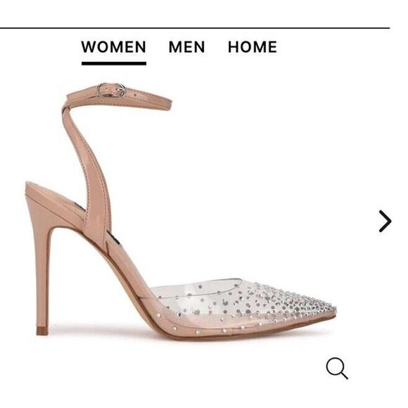 NINE WEST Foreva Ankle Strap Dress Heels fall formal classic casual pointed toe - Picture 2 of 11